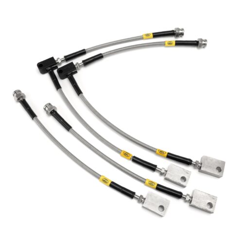 Nissan Skyline R35 3.8 GT-R 07+ Braided Brake Lines (6x) – NIS-6-089