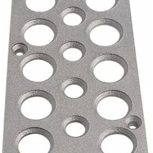 OMP ALU DRIVER’S FOOTREST SILVER