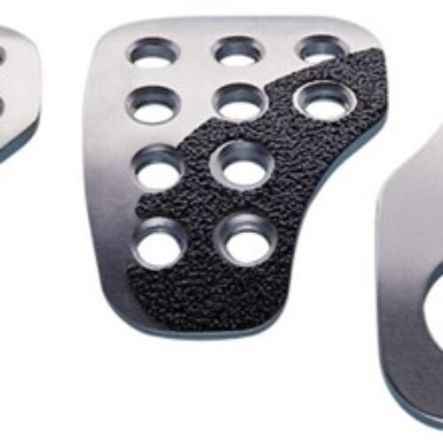 OMP SET 3 RACING PEDALS SILVER