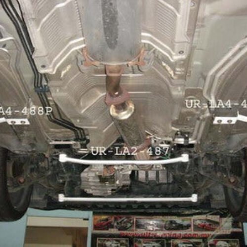 Honda Accord 03-08 2D/4D Ultra Racing 2x 2-Point Front Bars – UR-LS4-488P
