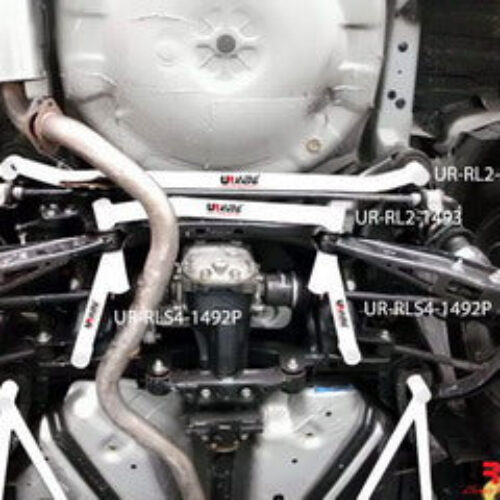 Subaru Impreza WRX 4D 11+ Ultra Racing 2-Point Rear Lower Bar – UR-RL2-1493