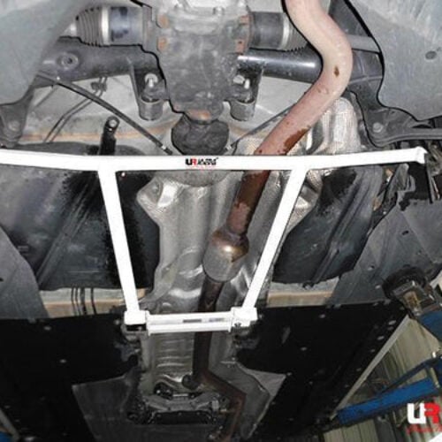 BMW 3-Series F30 320/328/330 11+ Ultra Racing 4-Point Rear Lower Brace – UR-RL4-3403