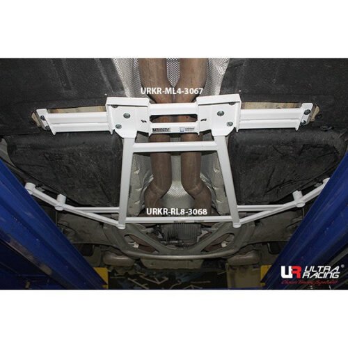 BMW M5 F10 10+ Ultra Racing 4-Point Mid Lower Brace – URKR-ML4-3067