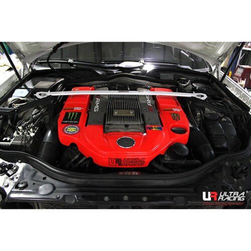 Mercedes E63 AMG 06-09 W211 Ultra Racing Front Upper Strut Bar – URKR-TW2-2678