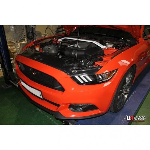 Ford Mustang 2015+ Ultra Racing 2-Point Front Upper Strut Bar – URKR-TW2-3300