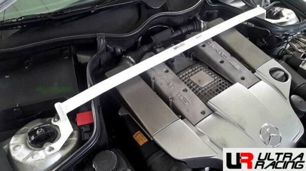 Mercedes C AMG W203 00-07 Ultra Racing 2-Point Front Upper Strut Bar - URTW-TW2-2903