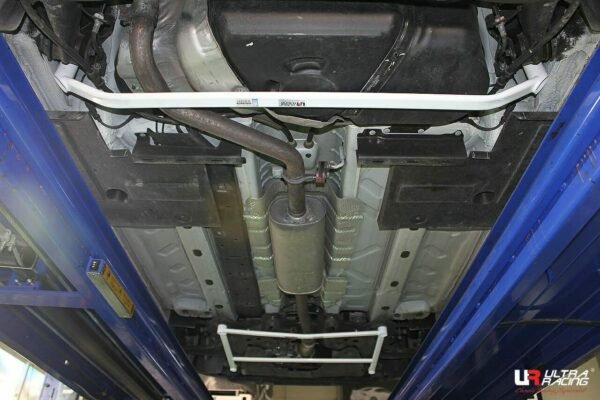 Fiat 500 07+ 09./1.4 Ultra Racing 2-Point Rear Lower Tiebar - URUS-RL2-2434