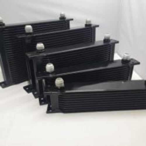 RMT Racing Universal Oil Cooler – 25 Rows, Black