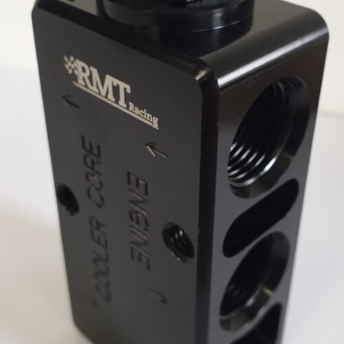 RMT Racing Remote Oil Thermostat Housing