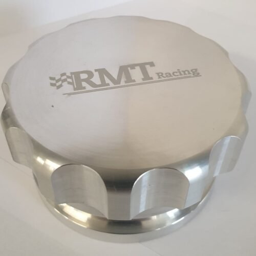 RMT Racing Aluminium Weld-On Fuel Filler Neck – Large, with Cap