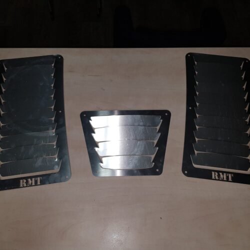 RMT Racing Aluminium Hood Vents (Louvres) – Set