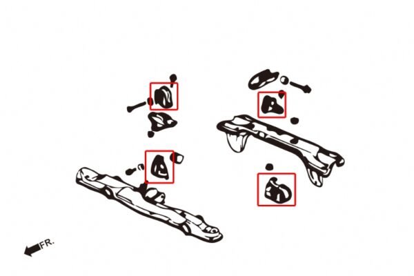 Harden Engine Mount Honda Civic - Image 2