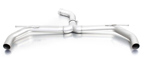 Remus Racing Cat-Back System – Golf GTI VII Facelift 2017- GTI 2.0 TSI 169/180 kW – Resonated, single-exit, Racing muffler