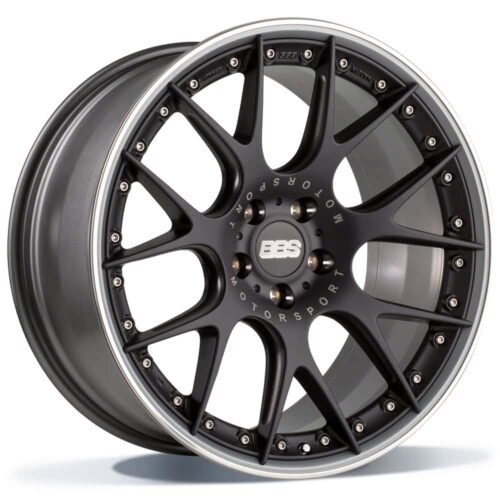 BBS CH-RII satin black/titanium 9.5X20 5×112 ET: 25 NB: 82