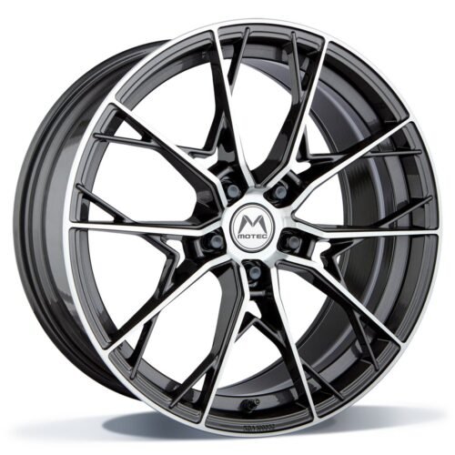 Motec Blaze gunmetal polished 8.5X19 5×120 ET: 35 NB: 72.6 5G