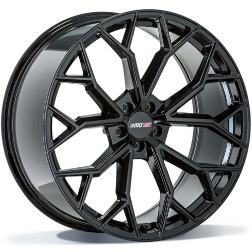 Motec Bull black painted 9X20 5×120 ET: 45 NB: 65.1 T5