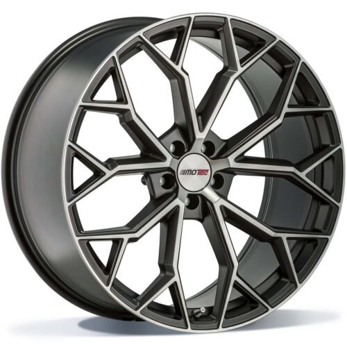 Motec Bull Grey Polished 8.5X19 5×112 ET: 45 NB: 66.5 MB