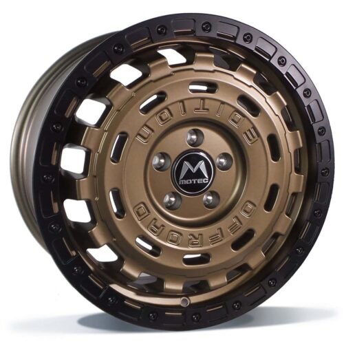 Motec R-Cross mat bronze / black ring 8X18 6×139.7 ET: 40 NB: 93.1 FR