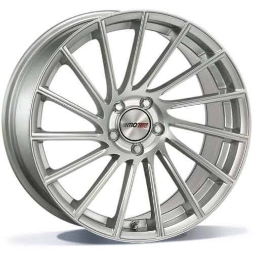 Motec Tornado high gloss silver 8.5X19 5×120 ET: 35 NB: 72.6 5G