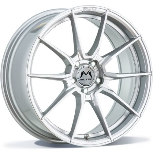 Motec Ultralight bright silver 8.5X19 5×112 ET: 43 NB: 66.5 MB