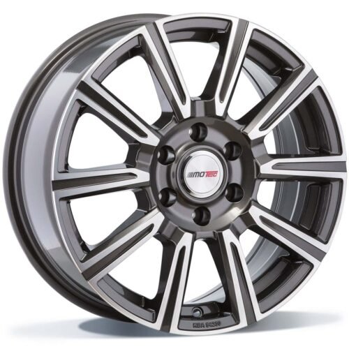 Motec Vantastic Grey Polished 7X17 6×130 ET: 50 NB: 84.1 S6