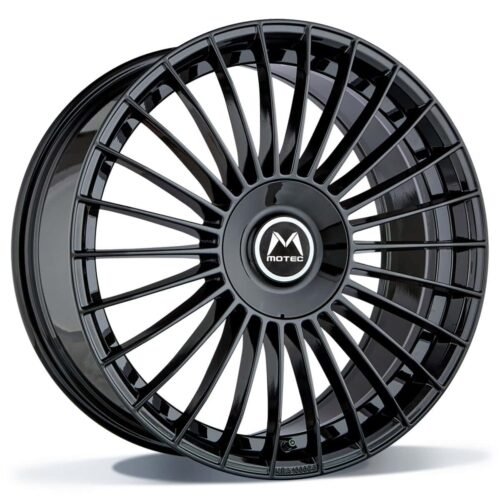 Motec Venom Black painted 8.5X19 5×112 ET: 30 NB: 72.6 10B
