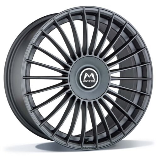 Motec Venom mat graphite 8.5X19 5×112 ET: 30 NB: 72.6 10B