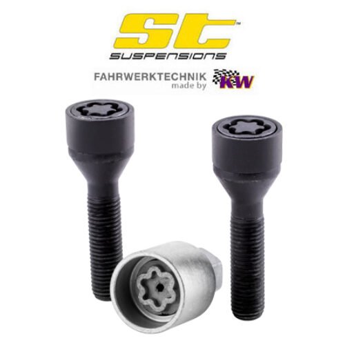 ST Suspensions Wheel Lock Bolt M14x1.25 — 40mm, M14 conical 60°, SW17 (56120169)