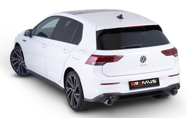 Remus Racing GPF-Back System – Golf GTI VIII 2020- 2.0 TSI 221 kW + GPF (particulate filter)