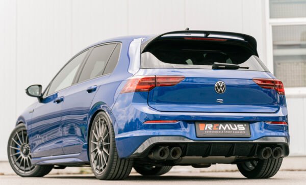 Remus Racing GPF-Back System – Golf R 4Motion VIII + GPF 2021- 2.0 TSI DSG 235 kW + GPF (particulate filter) - Image 4