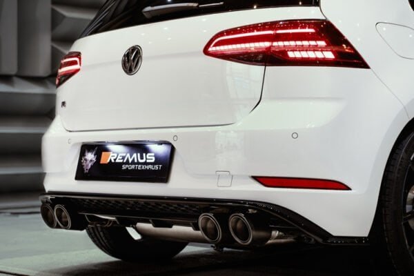 Remus GPF-Back System – Golf R 4Motion VII Facelift + GPF 2018- 2.0 TSI 221 kW + GPF (particulate filter) - Image 2
