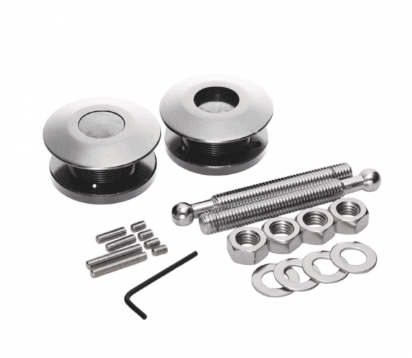 RMT Racing Quick-Latch Low Profile Hood Pin Set 63mm (Pair)