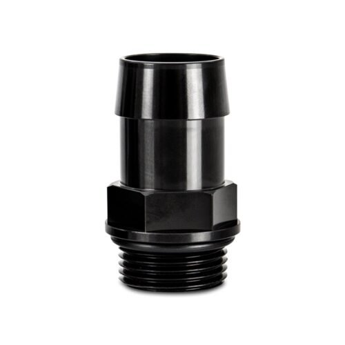 1pc M27x2.0 1″ Aluminum Catch Can Fitting, Black – MMFT-M27-1BK