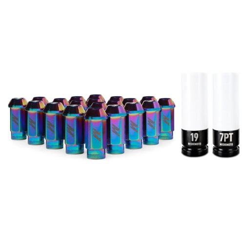 Aluminum Locking Lug Nuts M12x1.5, 20pc Set, Neo Chrome – MMLG-15-20LNC