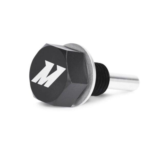 Universal Magnetic Oil Drain Plug M12 x 1.5 Black - MMODP-1215B