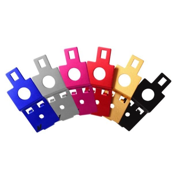 Subaru WRX/STI 01-07 Alu Radiator Stay Set Black - MMRS-SUBI-01B
