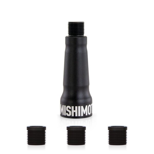3 inch Aluminum Shift Knob Extender Black - MMSK-XT-3