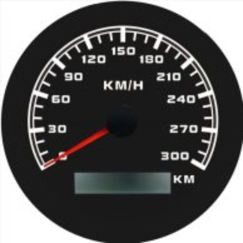 RMT Racing Speedometer – 0 to 300 KM/H, Digital Total Counter