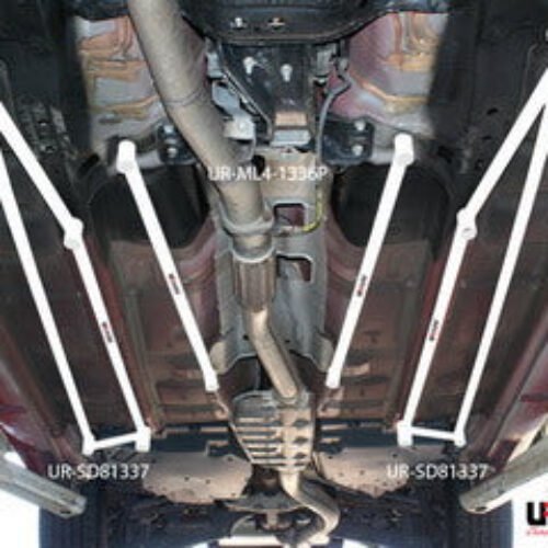 Subaru Impreza/ STI 08+/ XV 12+ Ultra Racing 4-Point Mid Lower Bar – UR-MS4-1336P