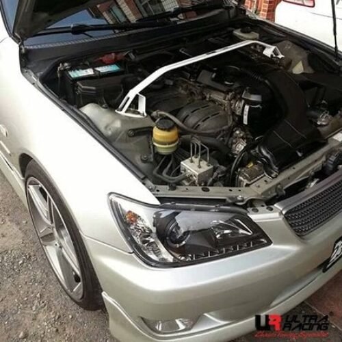 Lexus IS200 (6-cyl) Ultra Racing 2-Point Front Upper Strutbar – URTW-TW2-2501