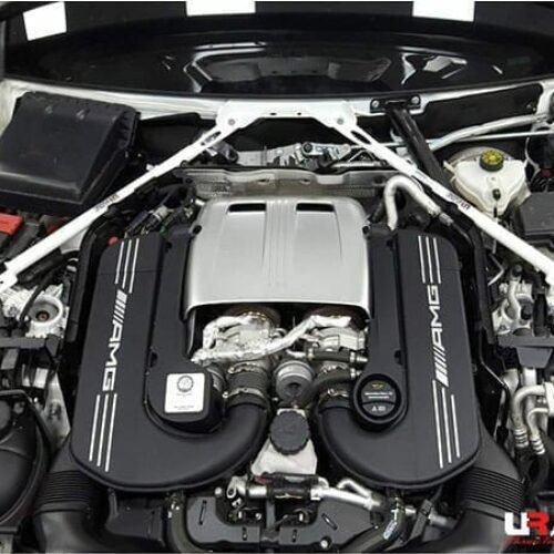 Mercedes C205 Coupe 2.0T 15-21 Ultra Racing 4-Point Front Upper Strut 3416-Point – URTW-TW4-3416P