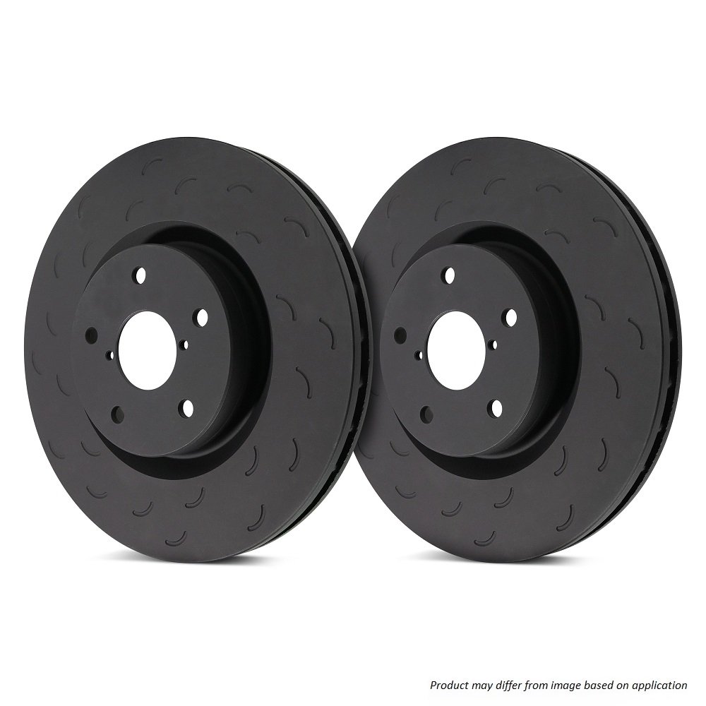 HTS4721 - Hawk Talon Slotted Brake Discs; Rear