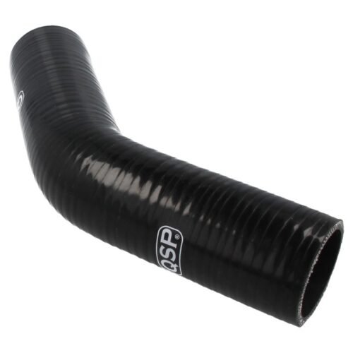 Silicone Hose – 45° Bend – 60 mm – Black