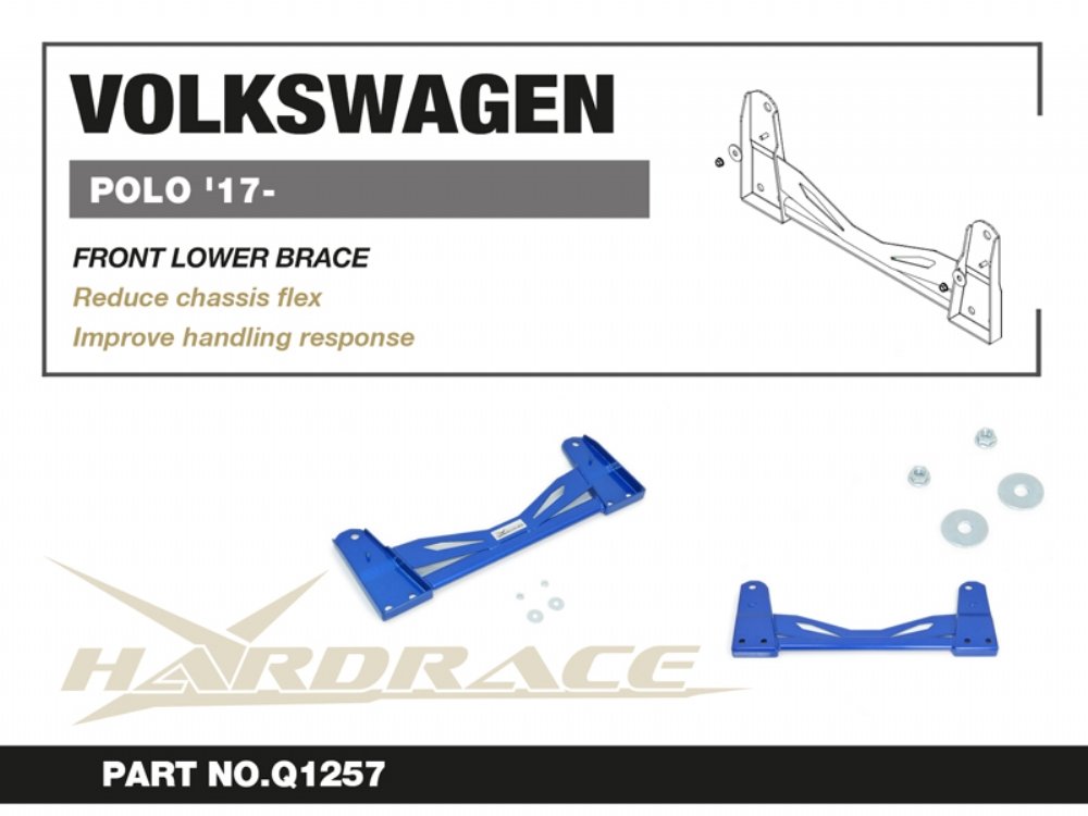 Front Lower Brace Volkswagen POLO - Image 2