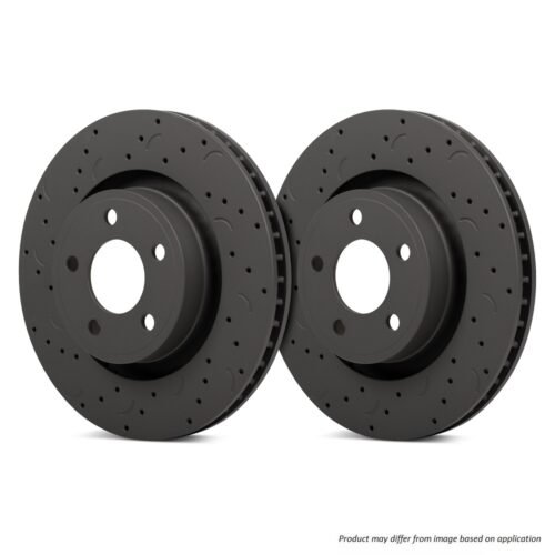 HTC5240 – Hawk Talon Slotted & Drilled Brake Discs; Rear