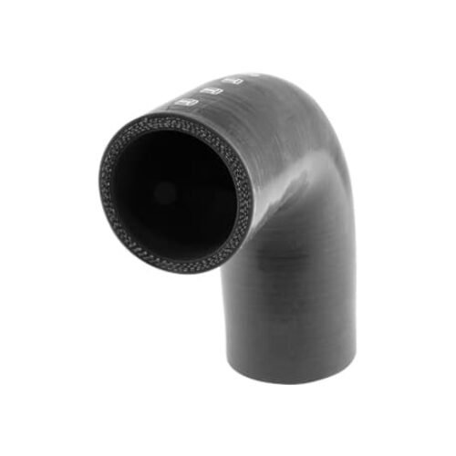 Silicon Hose 90 Reducer Elbow2.00-2.50″ BLACK