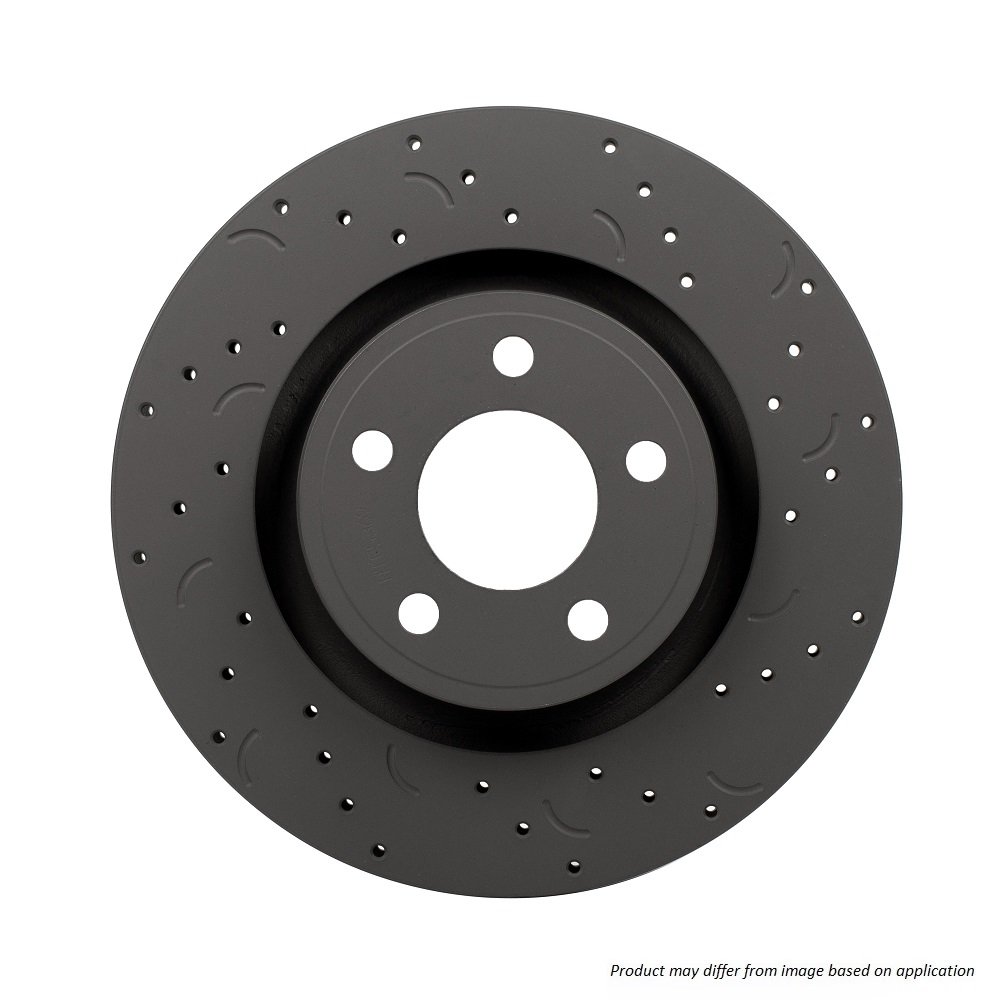 HTC5176 - Hawk Talon Slotted & Drilled Brake Discs; Front - Image 2