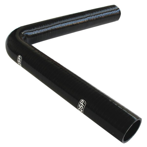 Silicone Hose XL - 90° Bend - 16 mm - Black