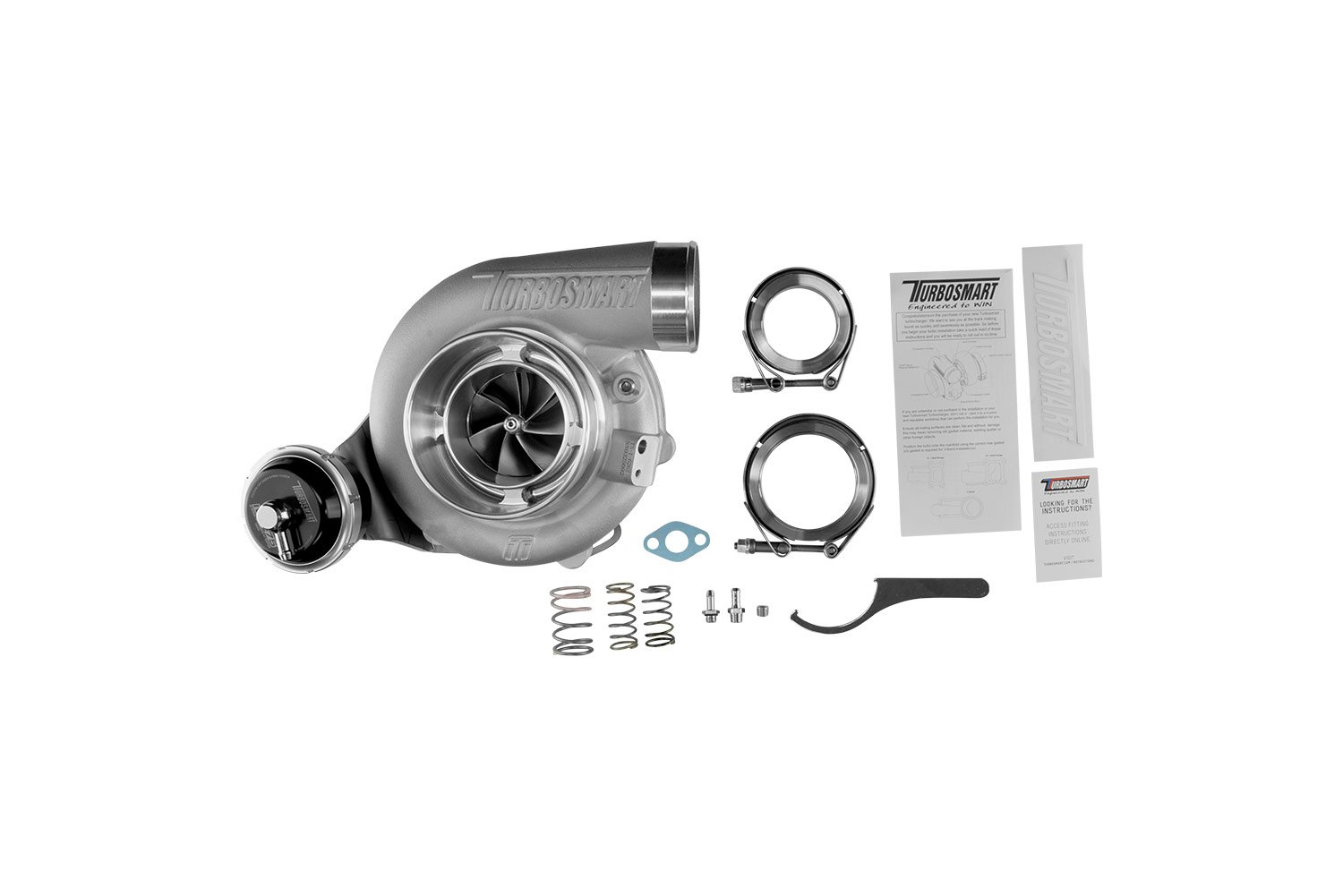 TS-1 Turbocharger 6262 V-Band 0.82AR Internally Wastegated (14psi) - Image 6