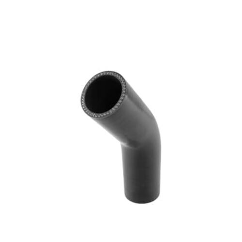 Silicon Hose 45 Elbow 1.75″ BLACK